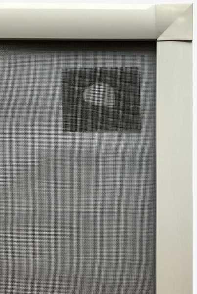 Tela mosquitera para ventana (180 cm x 150 cm) - Negro